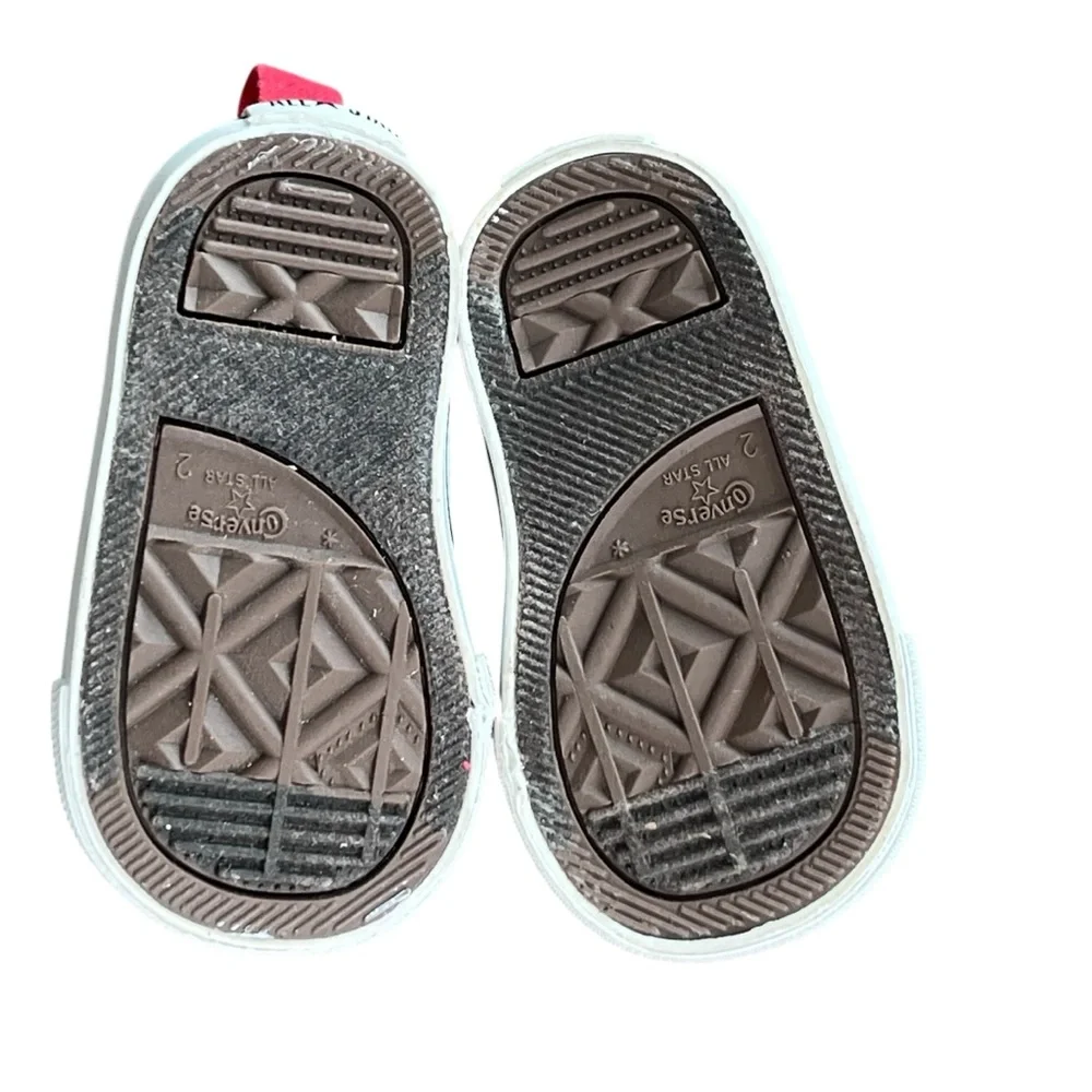 Converse‎ Kids Red Canvas Shoes infant 2.5
